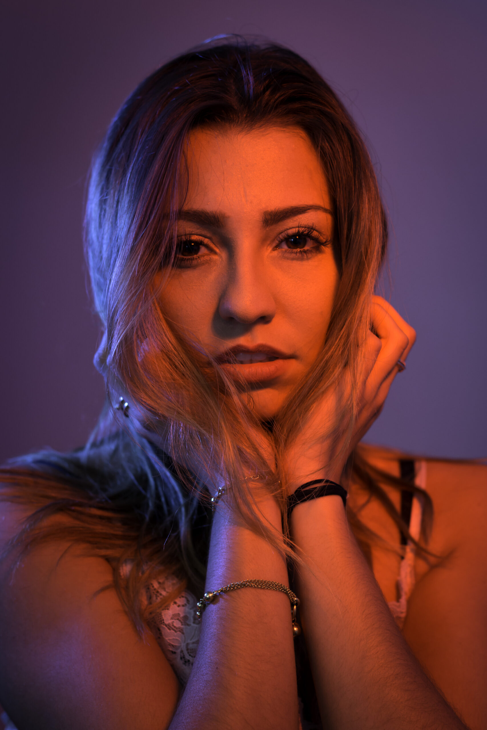 Ritratto a colori di Fabrizia Nisini