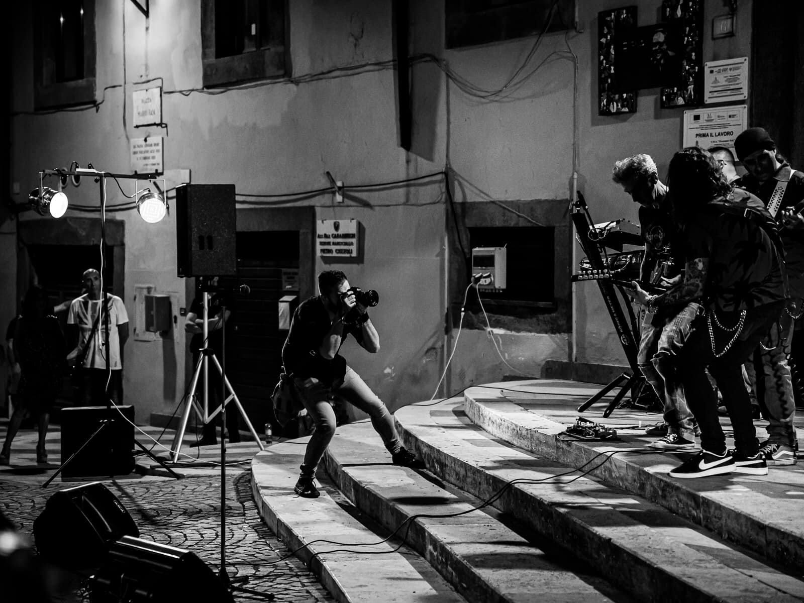 Daniele Pignatiello sessione di scatti per i RocKom